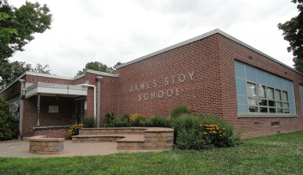 James Stoy School is one of the oldest buildings in the Haddon Twp. district. Credit: Matt Skoufalos.