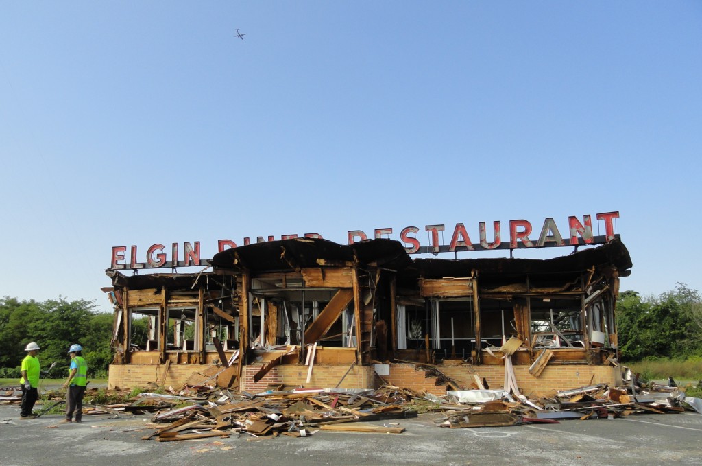 The Elgin Diner in Camden will be demolished to make way for a Family Dollar. Credit: Matt Skoufalos.