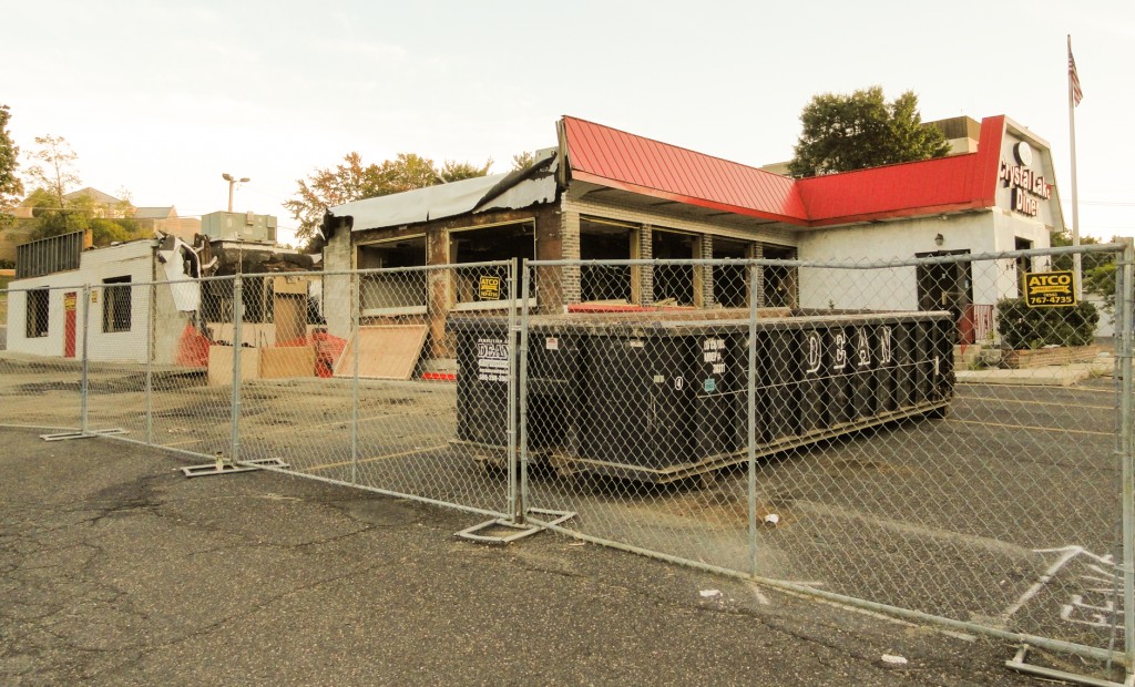 The Crystal Lake Diner is primed for a renovation, according to construction officials. Credit: Matt Skoufalos.