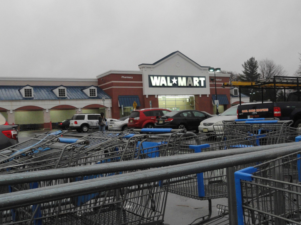 Cherry Hill, NJ Wal-Mart on Route 38. Credit: Matt Skoufalos.