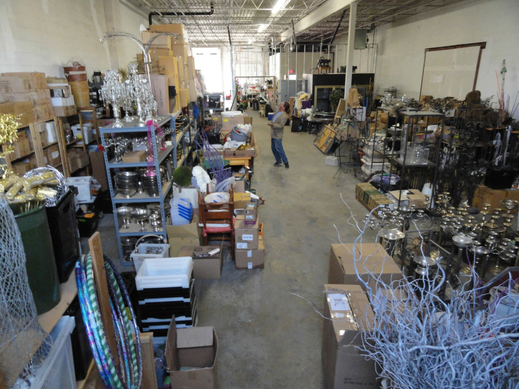 The warehouse at Michael Bruce Florist. Credit: Matt Skoufalos.