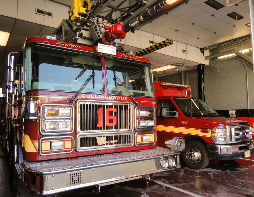 Collingswood fire apparatus. Credit: Matt Skoufalos.