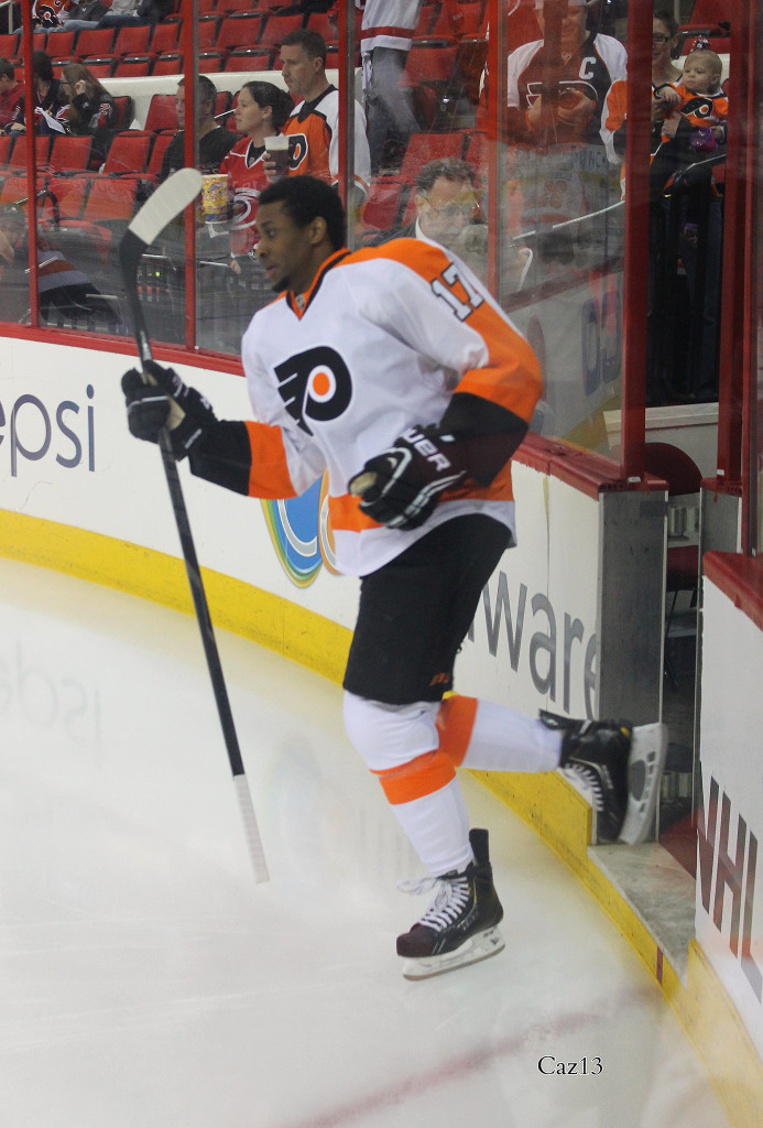 Wayne Simmonds. Credit: Jennifer C. https://goo.gl/QtQEHj