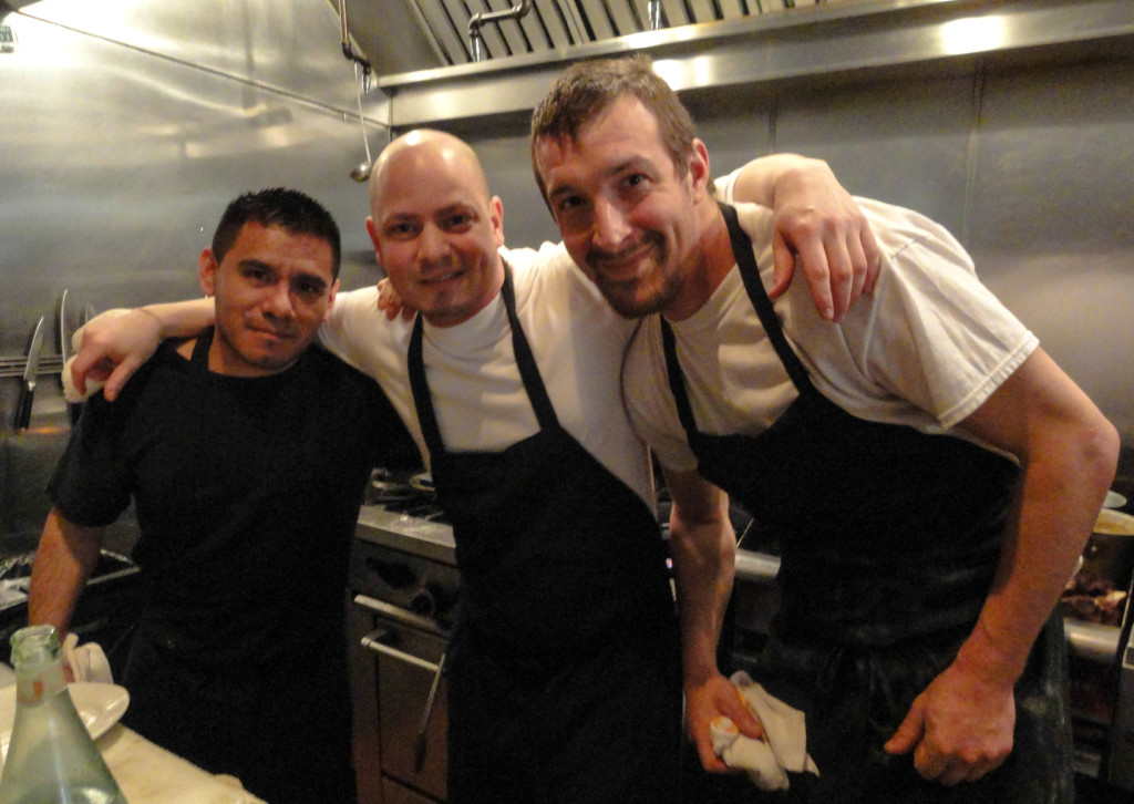 From left: Jerry Barrara, Joseph Baldino, Landon Cucinotta. Credit: Matt Skoufalos. 