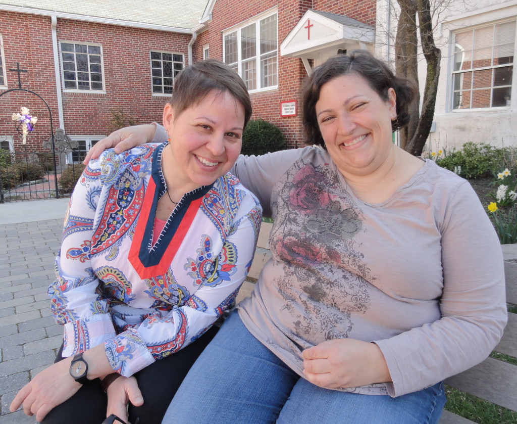 Denine Gorniak (left) and Liz Braden. Credit: Matt Skoufalos.