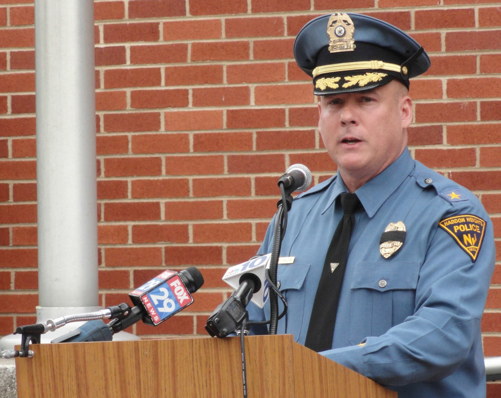 Haddon Heights Police Chief Richard Kinkler. Credit: Matt Skoufalos.