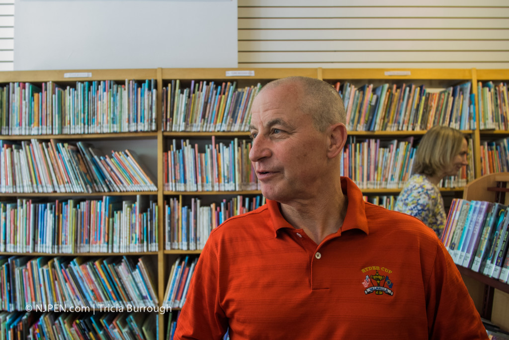 Haddonfield Library Board VP Gene Kain. Credit: Tricia Burrough.