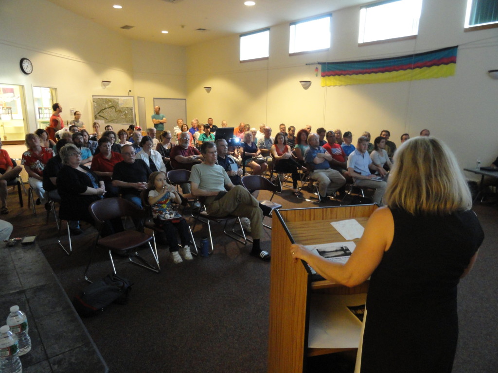 State of the watershed meeting in Haddon Twp. Credit: Matt Skoufalos.