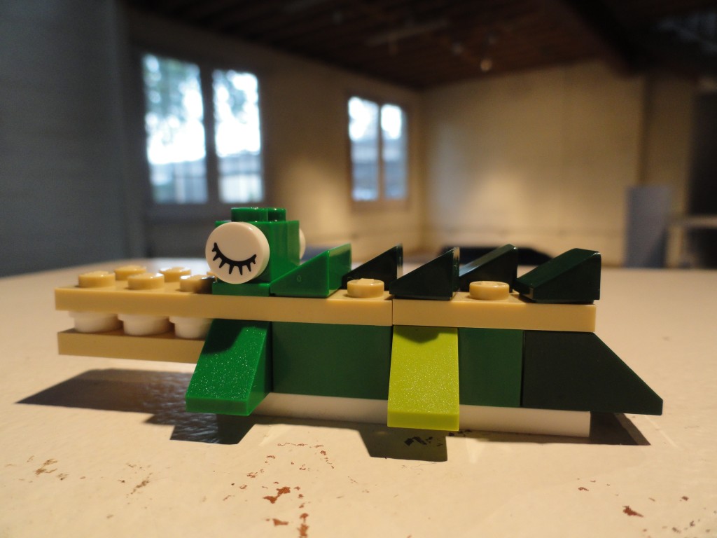 Lego crocodile
