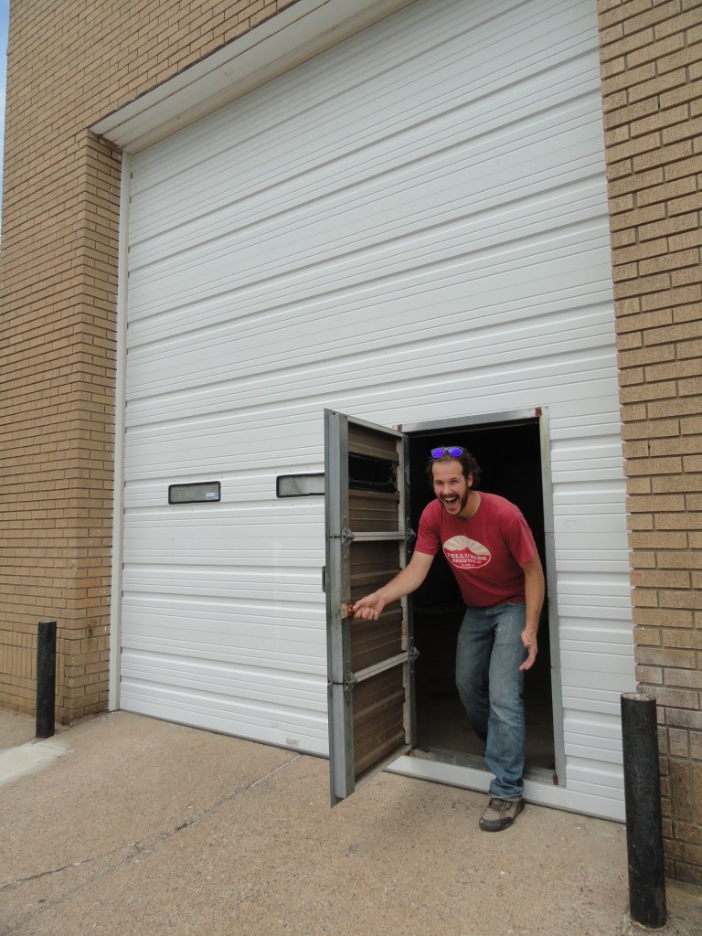 Distribution access at the W. Clinton Ave. brewery. Credit: Matt Skoufalos.