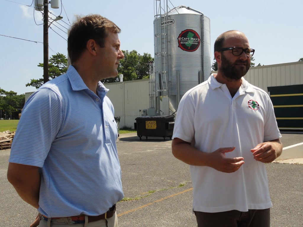 Sen. Tom Kean and Ryan Krill. Credit: Matt Skoufalos.