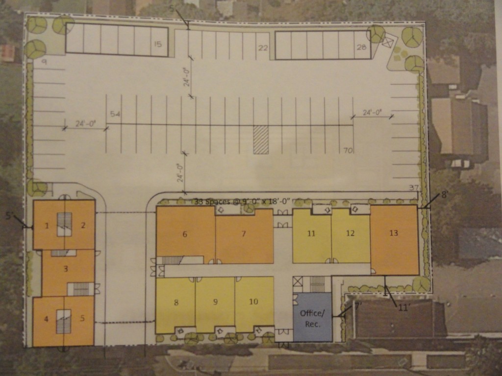 Layout for Atlantic Ave apartments. Credit: Buckingham.