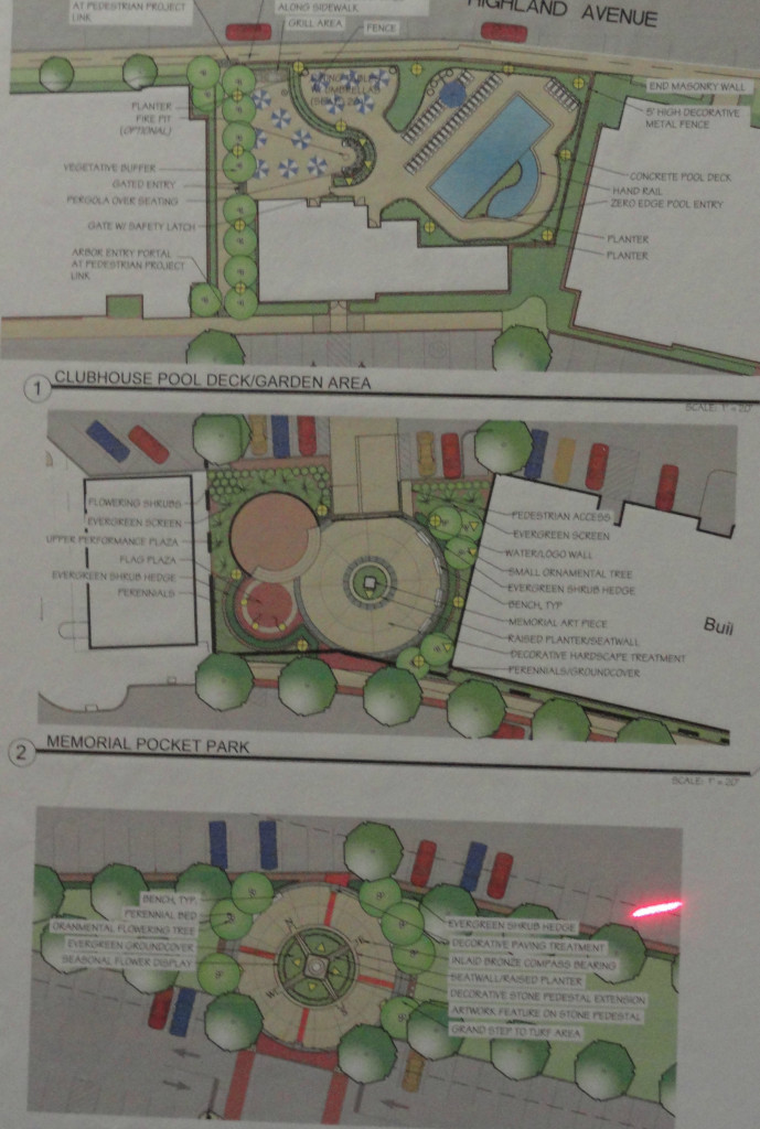 Proposed Fieldstone amenities.