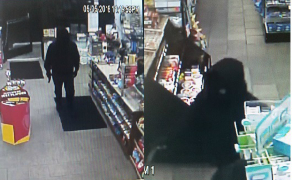 Suspect wanted in the May 5 robbery of the Audubon Speedy Mart convenience store. Credit: Camden County Prosecutor's Office.