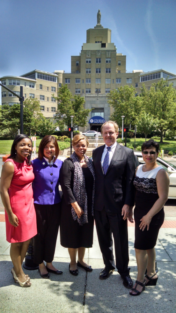 From left: Solomon, Shin Angulo, Redd, Hatala, Rodriguez. Credit: Matt Skoufalos.