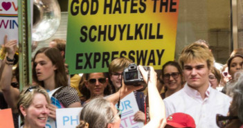 NJ Pen Recap: LGBTQ Protestors Counter Westboro Baptist Church with ‘Great Wall of Love’ in Philly