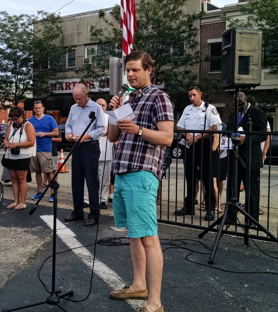 Liberti Collingswood Pastor and Collingswod Police Chaplain Jim Angehr. Credit: Matt Skoufalos.