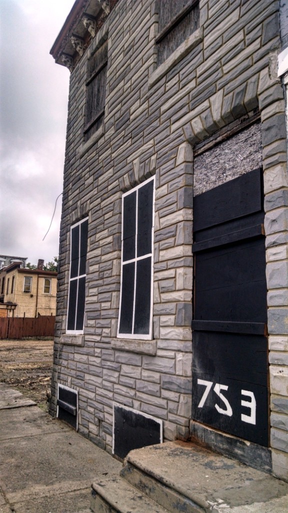 A house at 753 Chestnut Street in which Martin Luther King studied as a young man. Credit: Matt Skoufalos.