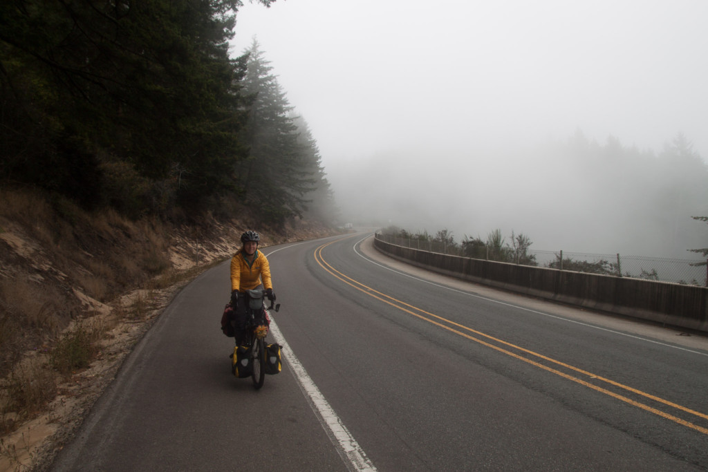 Cycling on the coast of Oregon. Credit: Chris Campbell.