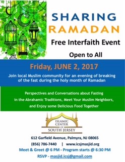 Sharing Ramadan - Interfaith Event
