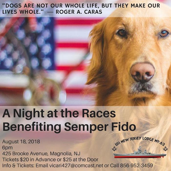 A Night at the Races, Benefiting Semper Fido