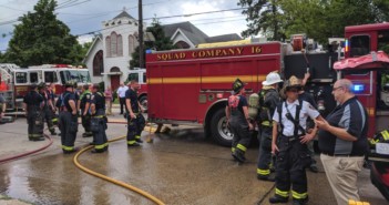 Collingswood FD Knocks Down Fire in 100 Block of Haddon Avenue