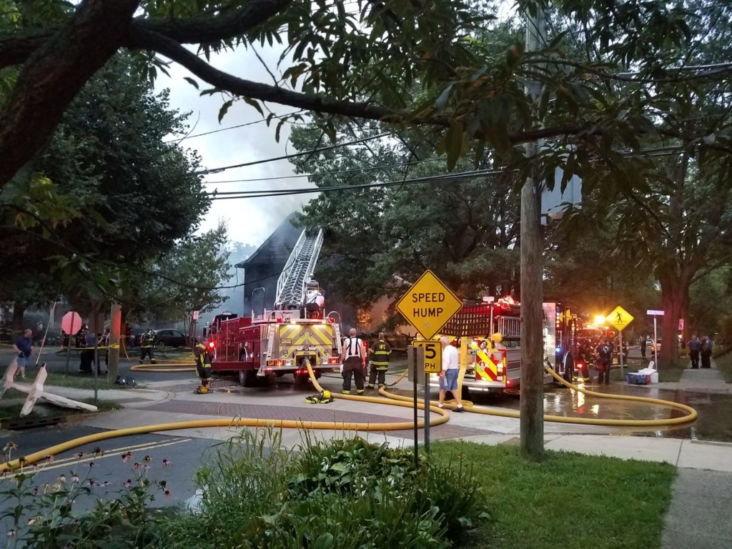 Two Injured in ThreeAlarm Haddonfield House Fire