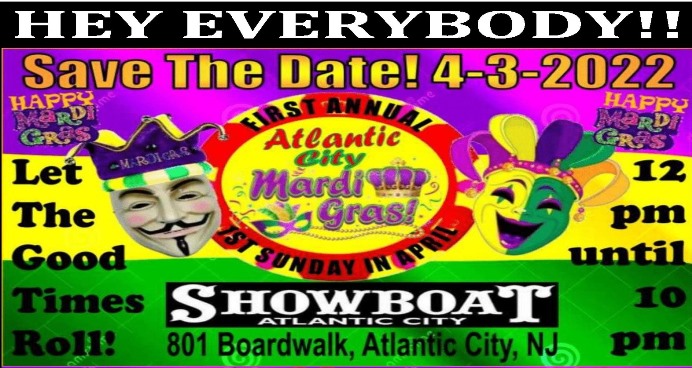 First Annual Atlantic City Mardi Gras