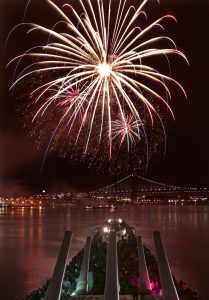 New Year’s Eve Fireworks at the Battleship New Jersey