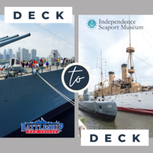 Deck-to-Deck Tour, Presented by Battleship New Jersey and Independent Seaport Museum