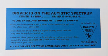CamCo Police Create Voluntary Registries for Autistic and Developmentally Disabled Residents